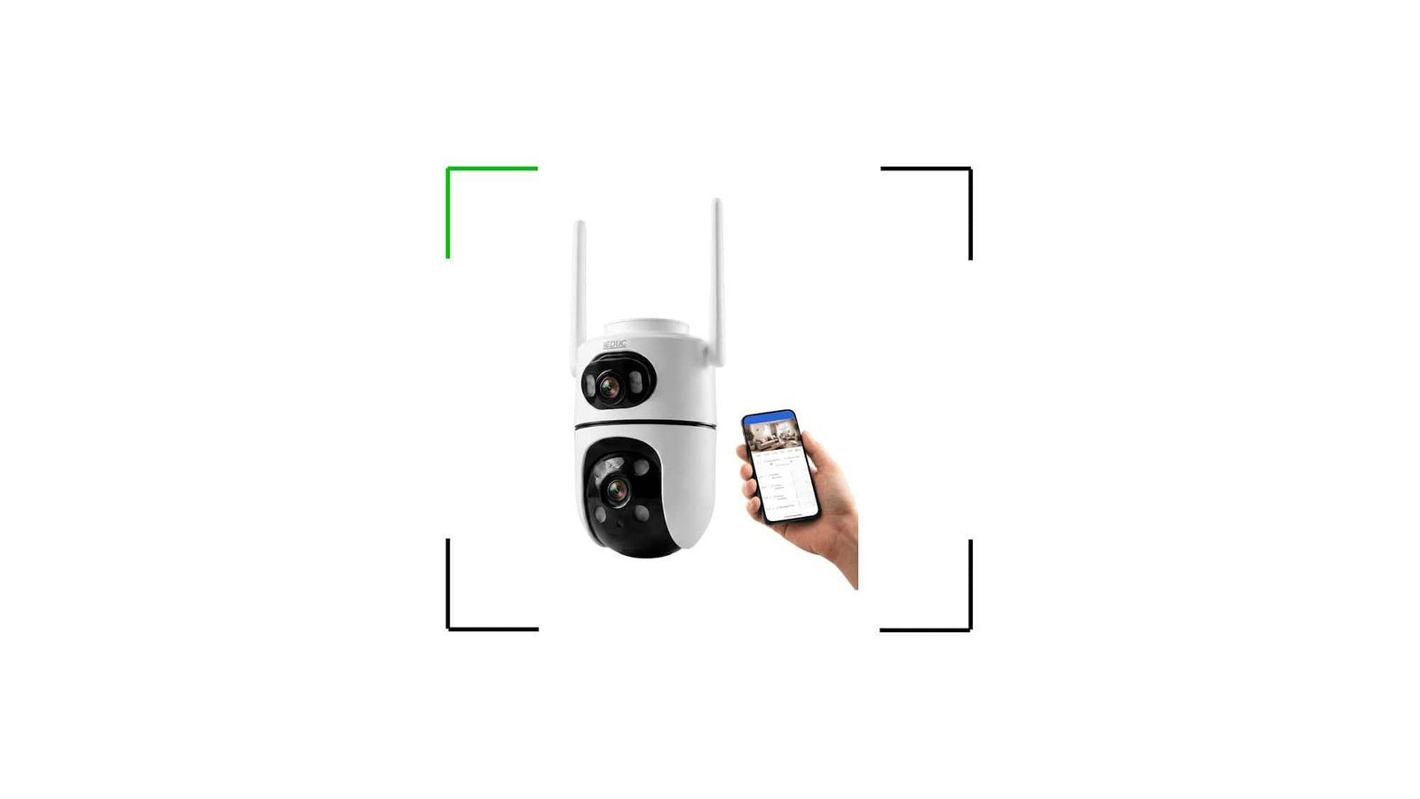 Câmaras inteligentes em promoção: proteção doméstica ao alcance